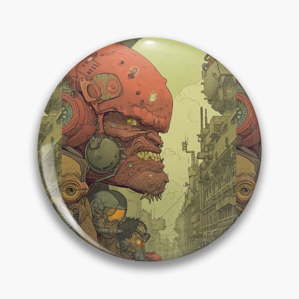 Item preview, Armed survivors roam through dark future ruins designed and sold by Piotrek0001.
