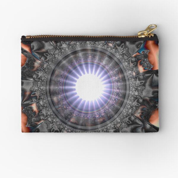 Protected By The Light: Calm In The Eye of The Storm Zipper Pouch