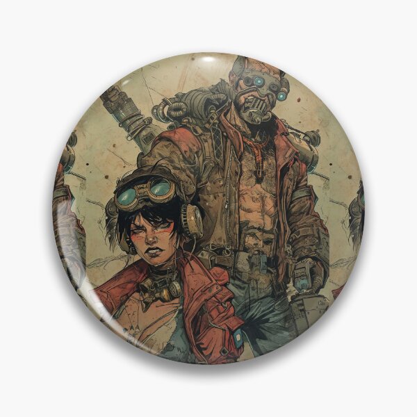 Item preview, Metal and fire: warriors of broken world designed and sold by Piotrek0001.