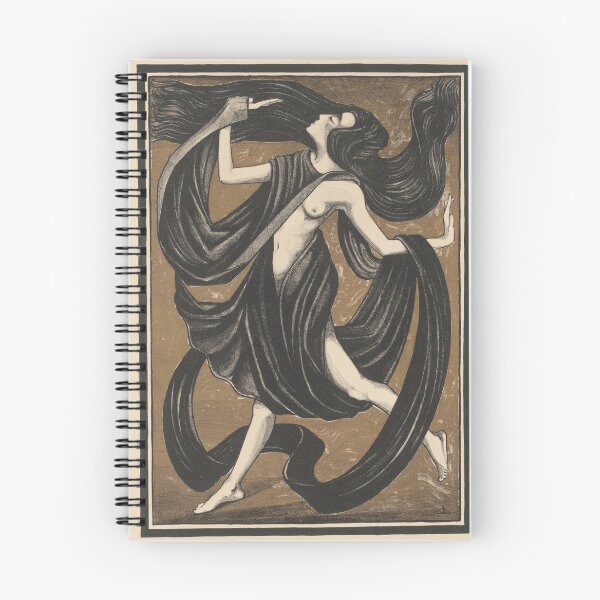 Item preview, Danseres met draperieen (1919) by Henk Schilling  More designed and sold by Vintage Designs +.