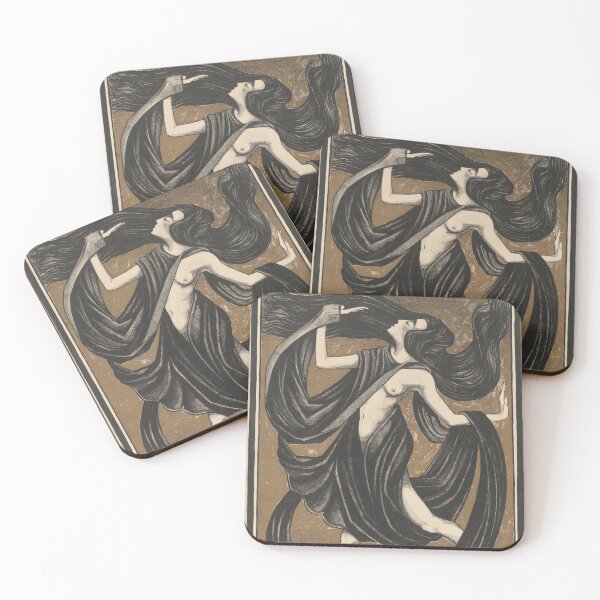 Item preview, Danseres met draperieen (1919) by Henk Schilling  More designed and sold by Vintage Designs +.