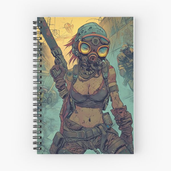 Item preview, Steel warriors fight across ruins of tomorrow designed and sold by Piotrek0001.