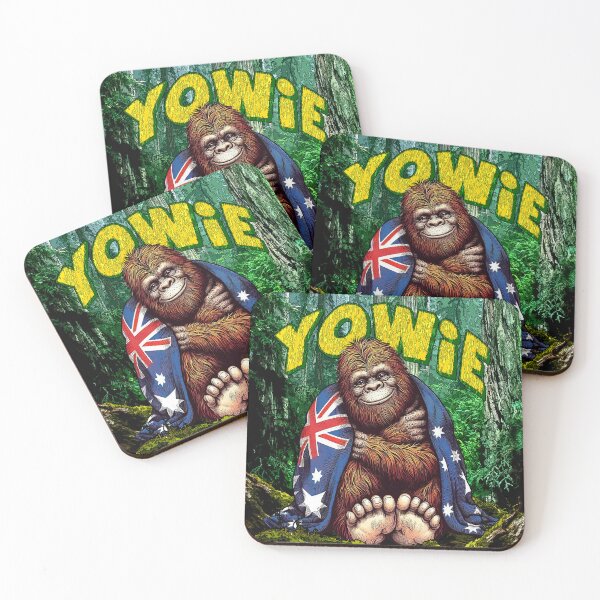 Aperçu de l'œuvre YOWIE. Le Bigfoot australien créée et vendue par PapaSquatch.