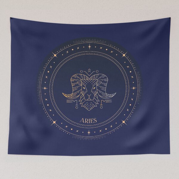 Item preview, Aries Zodiac sign Illustration  designed and sold by MarieBlly.