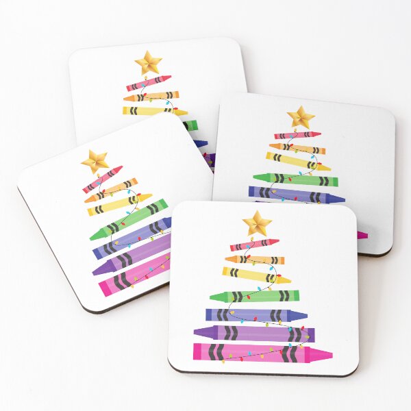 Artikelvorschau, Weihnachtsbaum-Design mit Buntstiften entworfen und verkauft von CreateEducate.