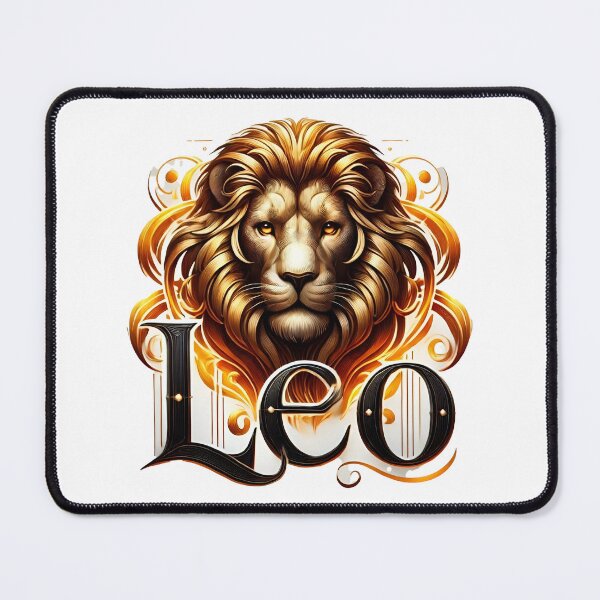 Item preview, Majestic Leo: Bold and Fiery Zodiac Art designed and sold by DigitalDream-1.