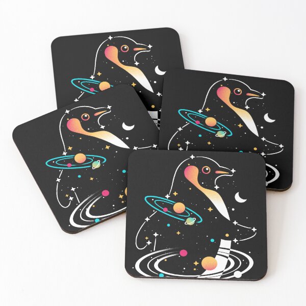 Item preview, Space penguin constellation designed and sold by NemiMakeit.