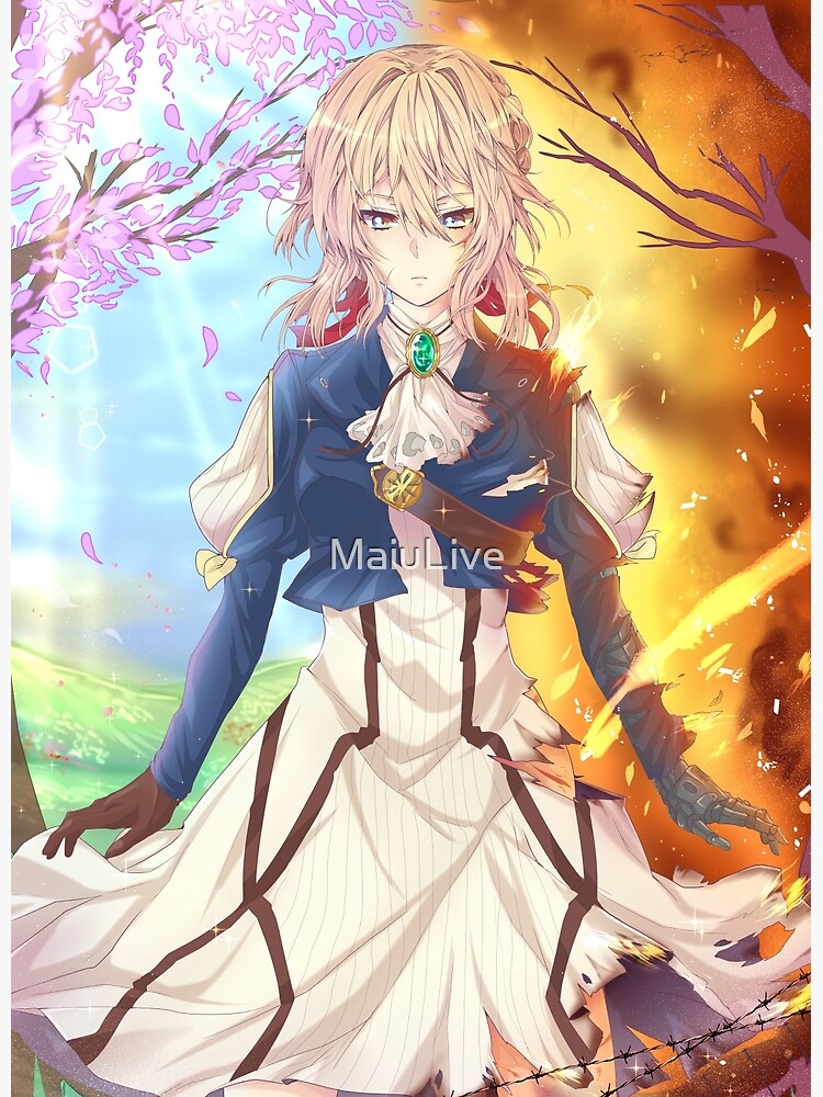 Violet Evergarden Fan art Anime Character, Anime, cg Artwork