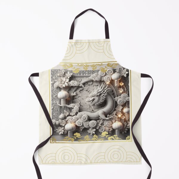 Item preview, Fantasy Dragon zodiac ushering Lunar New Year (silvergoldvisionary) designed and sold by SGVisionary.