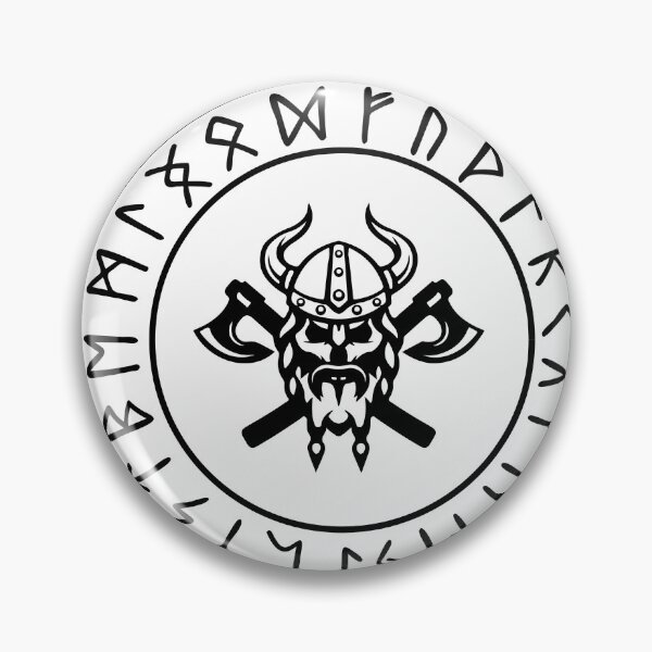 Artikelvorschau, Wikinger auf Kreis entworfen und verkauft von Sebybestshop.