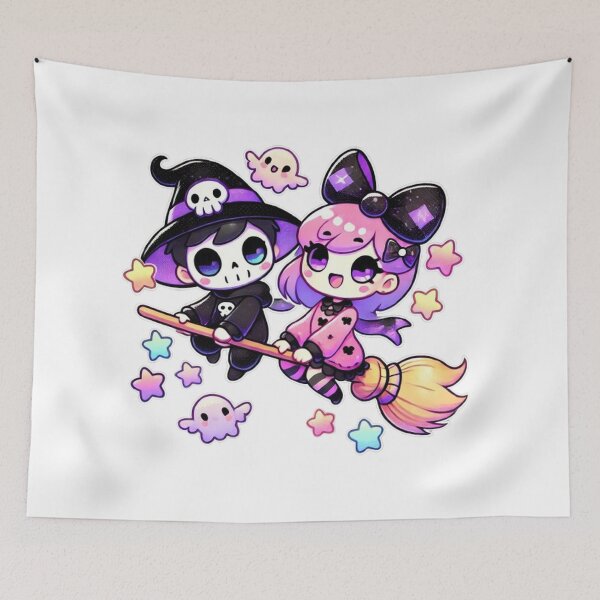 Item preview, My Melody Kuromi Little Witches Halloween designed and sold by SztylishDesigns.