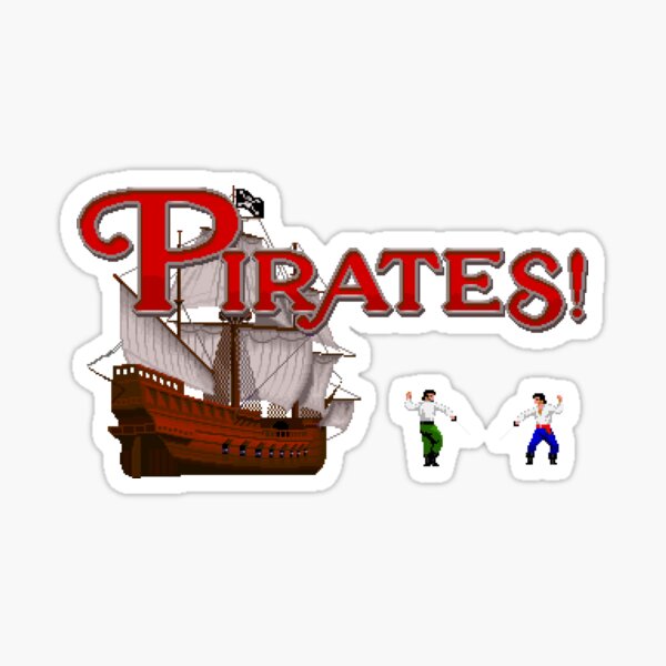 Item preview, Pirates Amiga HD designed and sold by Retr0Tshirts.