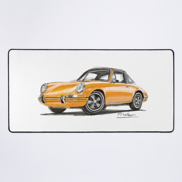 Item preview, Porsche 911 in yellow designed and sold by Francohanekom.