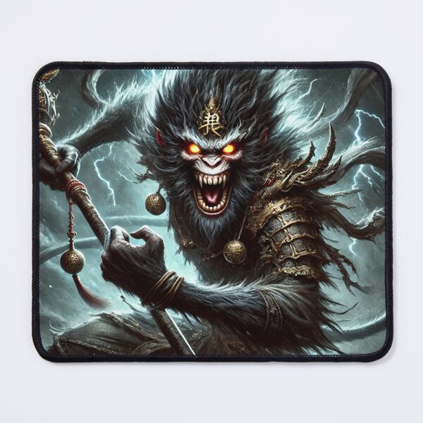 Item preview, The Dark Side of Sun Wukong - The Fierce Monkey King Unleashed! ??⚡ designed and sold by aunins7.