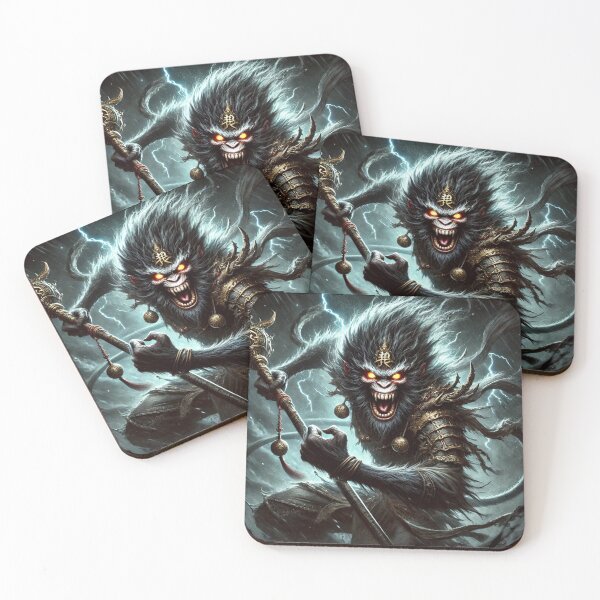 Item preview, The Dark Side of Sun Wukong - The Fierce Monkey King Unleashed! ??⚡ designed and sold by aunins7.