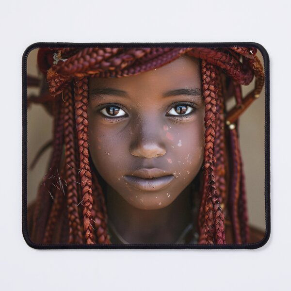 Item preview, Portrait of girl with intricate braided hairstyle. designed and sold by Artessie.