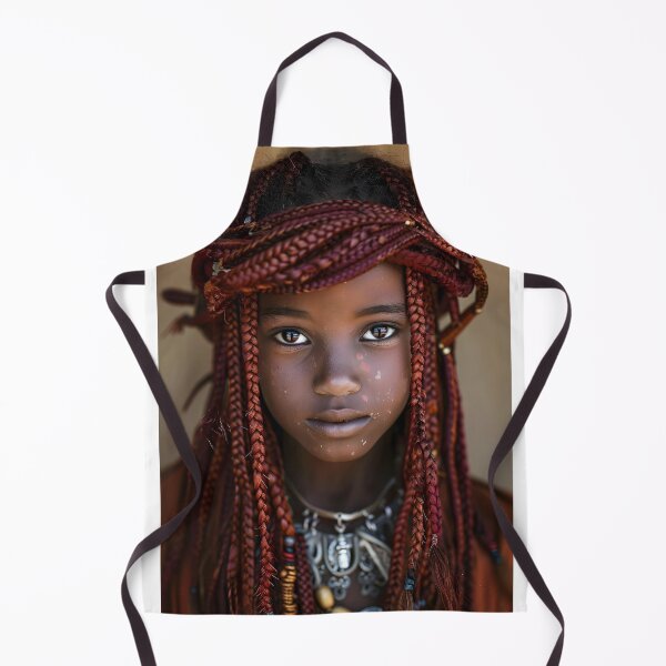 Item preview, Portrait of girl with intricate braided hairstyle. designed and sold by Artessie.