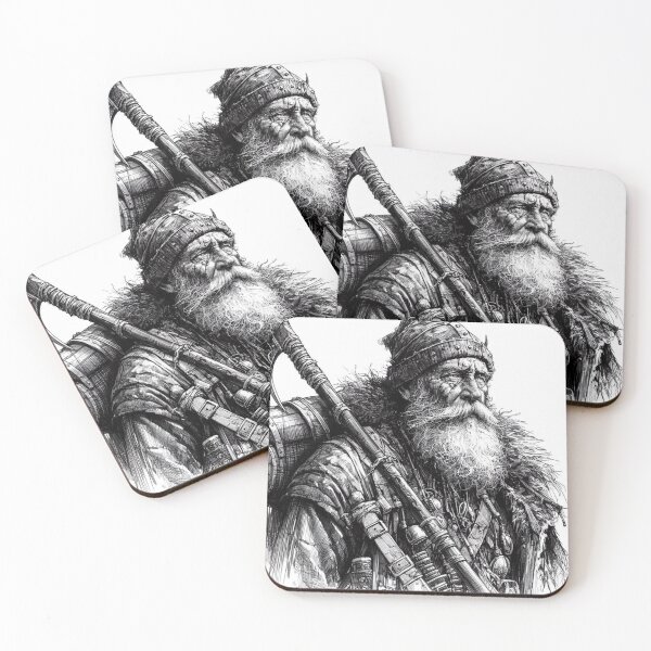Item preview, Old viking warrior designed and sold by PrintYourStyle.