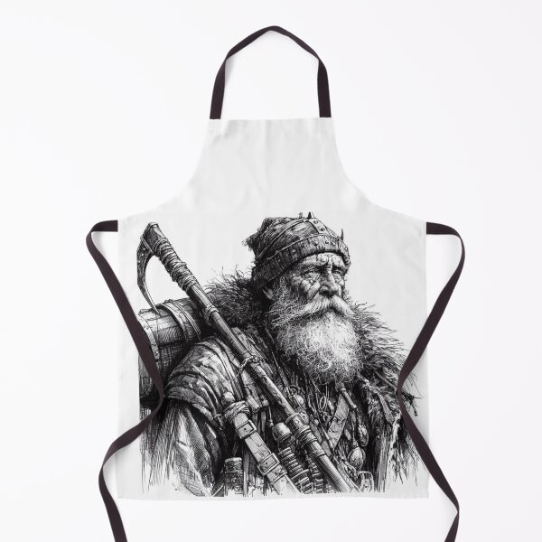Item preview, Old viking warrior designed and sold by PrintYourStyle.
