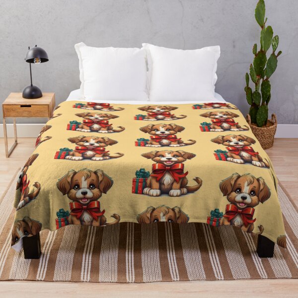 Item preview, Cute Puppy Christmas Gift | Cozy Holiday Collection designed and sold by monkeybusiness.pt.