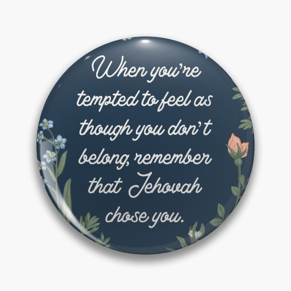 Item preview, Jehovah Chose You designed and sold by Paper Bee Gift Shop.