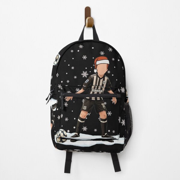Item preview, Footballer Chrsitmas Design. Newcastle Black and white Premier League Soccer Player. Wolves designed and sold by Invisible-Cult.