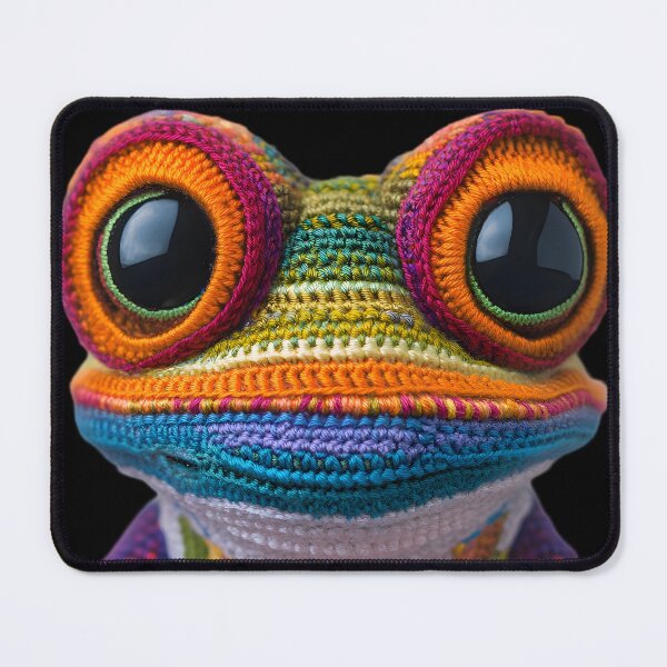 Item preview, Snuggly Frog Friend designed and sold by AI-Only Creations.