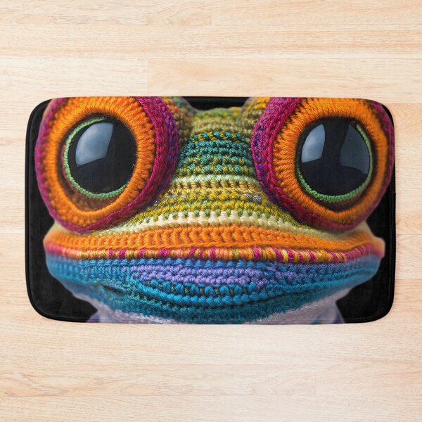Item preview, Snuggly Frog Friend designed and sold by AI-Only Creations.