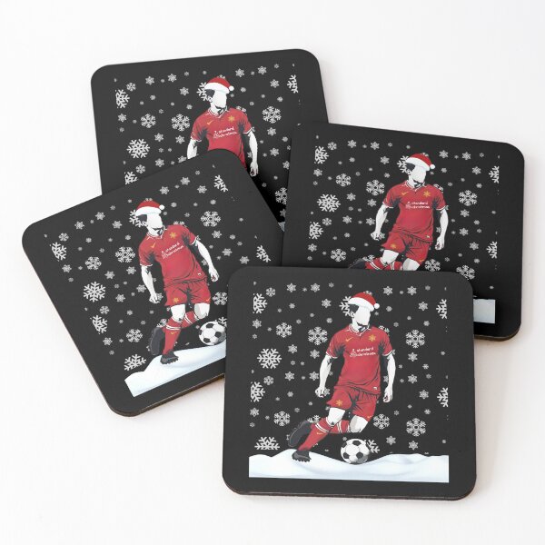 Item preview, Footballer Chrsitmas Design. Liverpool Red Premier League Soccer Player. Wolves designed and sold by Invisible-Cult.
