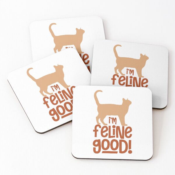 Item preview, Feline Good // Cat Lovers Design  designed and sold by creativebakergb.