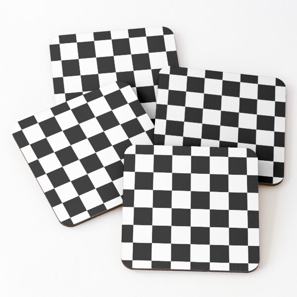 Item preview, Black and White Checkered  designed and sold by KelvinBlaze.