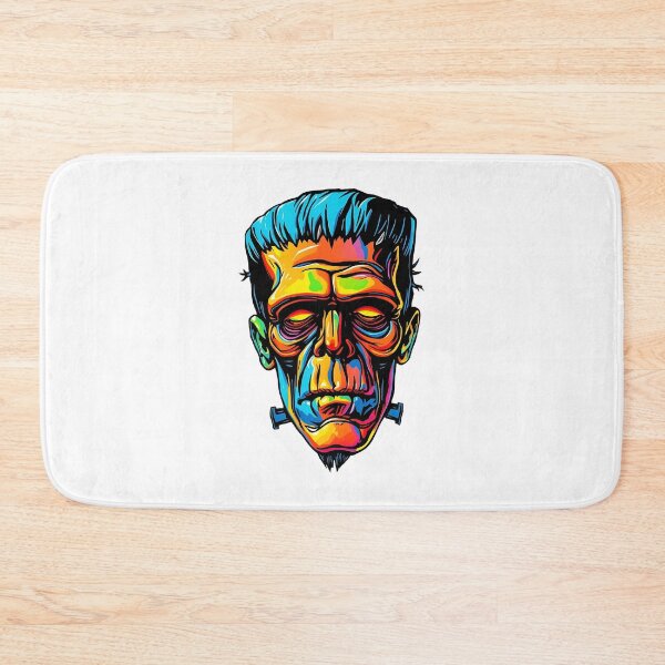 Item preview, Frankenstein Face Psychedelic Prismatic Colors 3 designed and sold by webjmf.