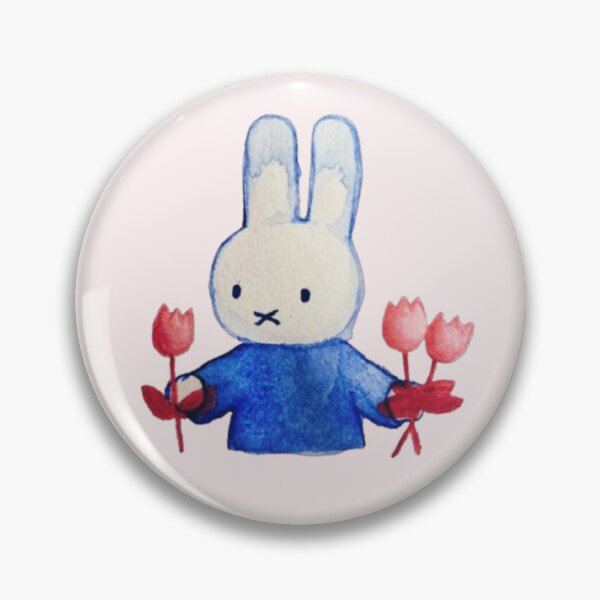 Item preview, ¡Acuarela Miffy con tulipanes! designed and sold by bestliz.