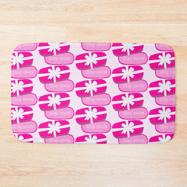 Item preview, Pink gift stay away designed and sold by petiteToulon.