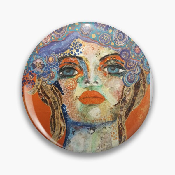 Aperçu de l'œuvre Portrait d'art mixte de Carmen "Lela" créée et vendue par OperaCarmen.
