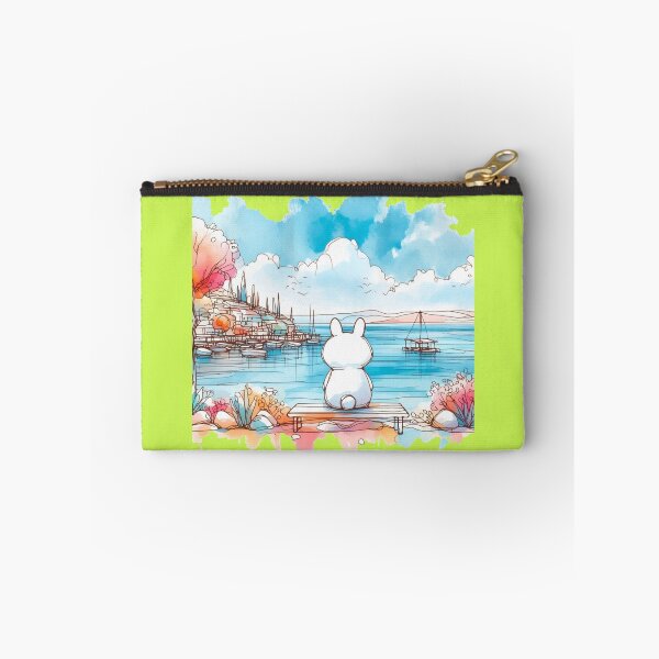 Item preview, 3D Vibrant Sketch of the Sea of Galilee and Tiberias,   designed and sold by PaintMeWorld.