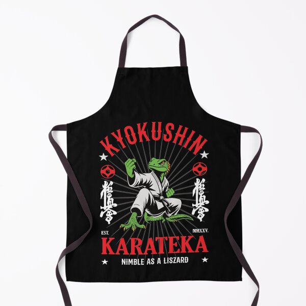 Item preview, Nimble as a Lizard - Kyokushin Karate Design for Speed and Agility designed and sold by RetroMaritalArt.