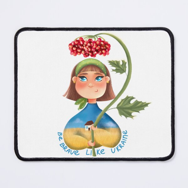 Item preview, A cheerful girl in traditional attire holds a vegetative plant with red berries in a bright, colorful setting designed and sold by sandrawarty.