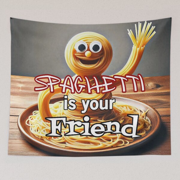 Item preview, Spaghetti Is Your Friend designed and sold by Surreallytee.