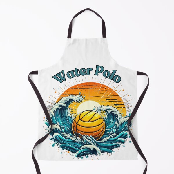Item preview, Waterpolo ball waves and sunset designed and sold by waterpoloworld.