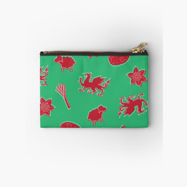 Item preview, Welsh illustrations on green designed and sold by RuthB-Design.