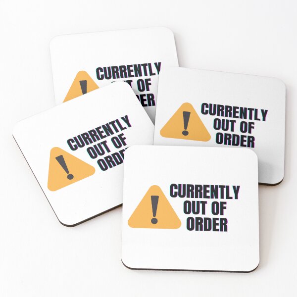 Item preview, Currently Out of Order Work Humor Design designed and sold by astersgraphics.