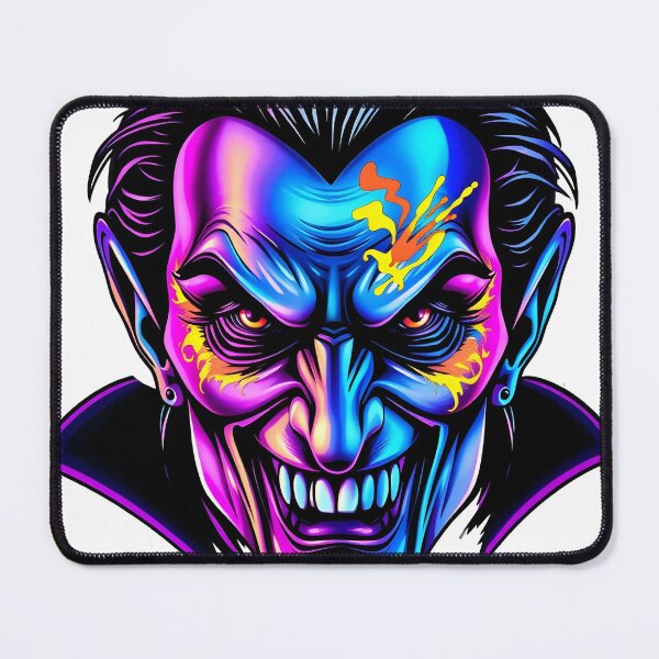 Item preview, Count Dracula Face Psychedelic Prismatic Colors 3 designed and sold by webjmf.
