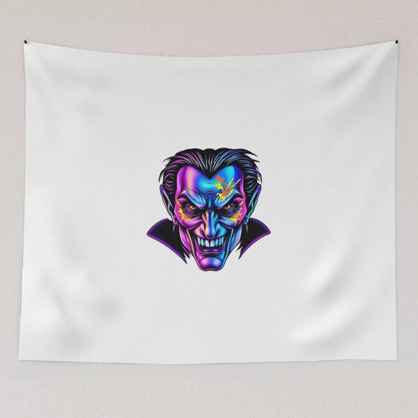Item preview, Count Dracula Face Psychedelic Prismatic Colors 3 designed and sold by webjmf.