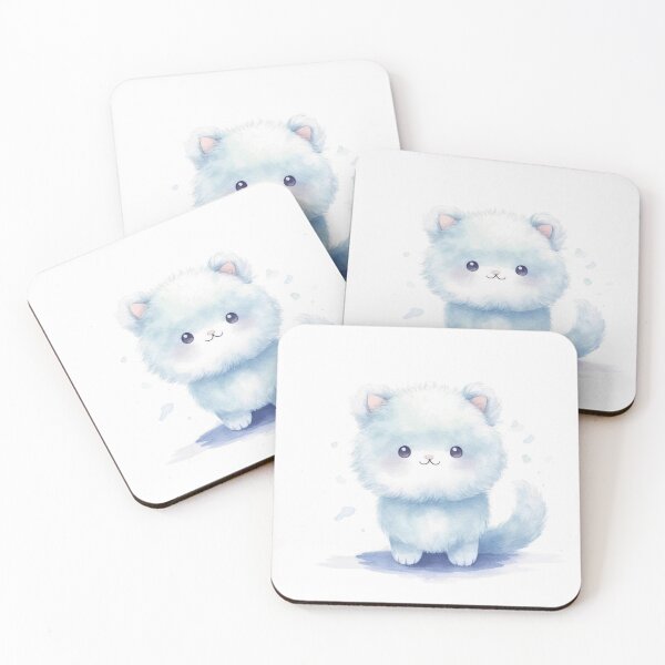 Item preview, Cute kawaii animal cartoon character isolated on white designed and sold by MiraCleAI.
