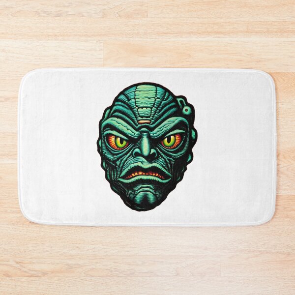 Item preview, Creature of Black Lagoon Face Psychedelic Prismatic Colors 3 designed and sold by webjmf.