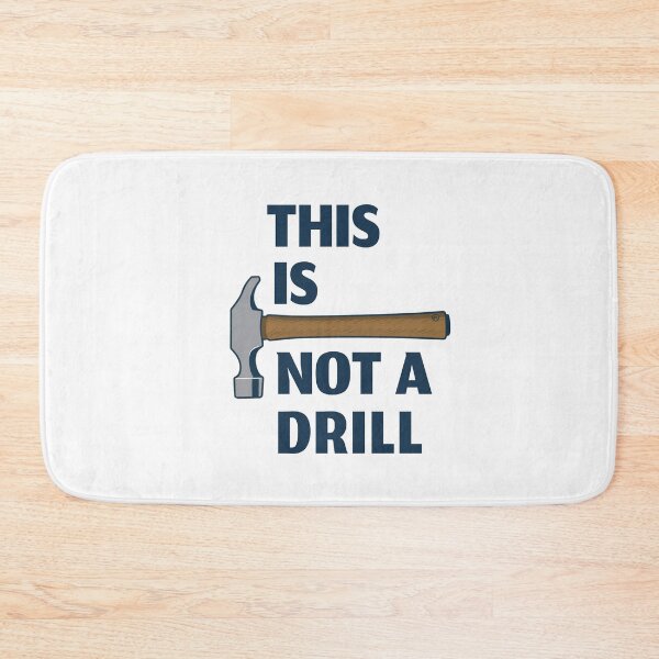 Item preview, This is Not a Drill designed and sold by svarupa.