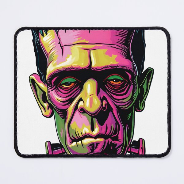 Item preview, Frankenstein Face Psychedelic Prismatic Colors 4 designed and sold by webjmf.