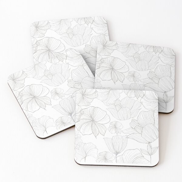 Item preview, Elegant Floral Line Art designed and sold by ChathchayaNam.