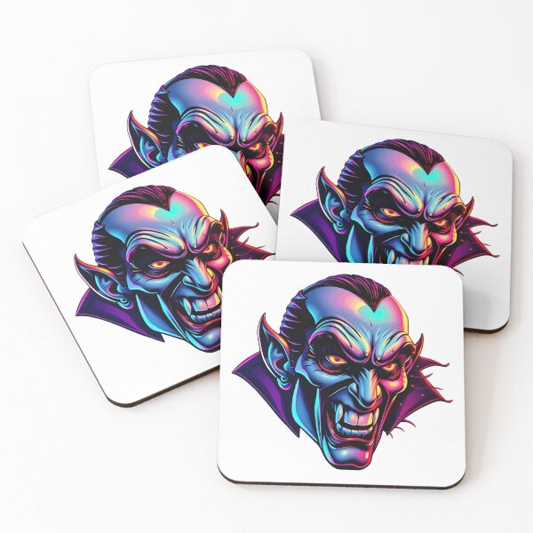 Item preview, Count Dracula Face Psychedelic Prismatic Colors 4 designed and sold by webjmf.